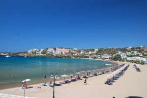 "The Exemplary Beach at Batsi"