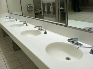 Use these sinks and the (itty bitty) one on the plane -- often.
