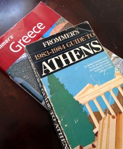 We'd all probably jump at the chance to visit Greece and pay the prices in this 1983 Frommer's guide, but would that be an economic advantage?