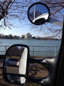 A photojournalist's view of the tidal basin.