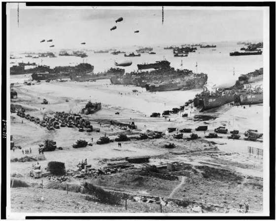 D-Day, courtesy: Library of Congress