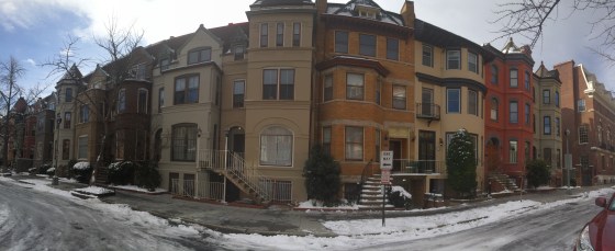 Many of the homes have been converted into apartments.