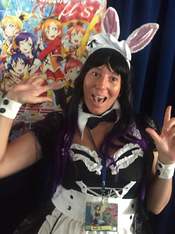 Andi Gilbert -as prof. Bun-bun (Otakon 2015)