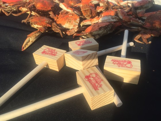 Steamed Crabs and Mallets to "get crackin' with"