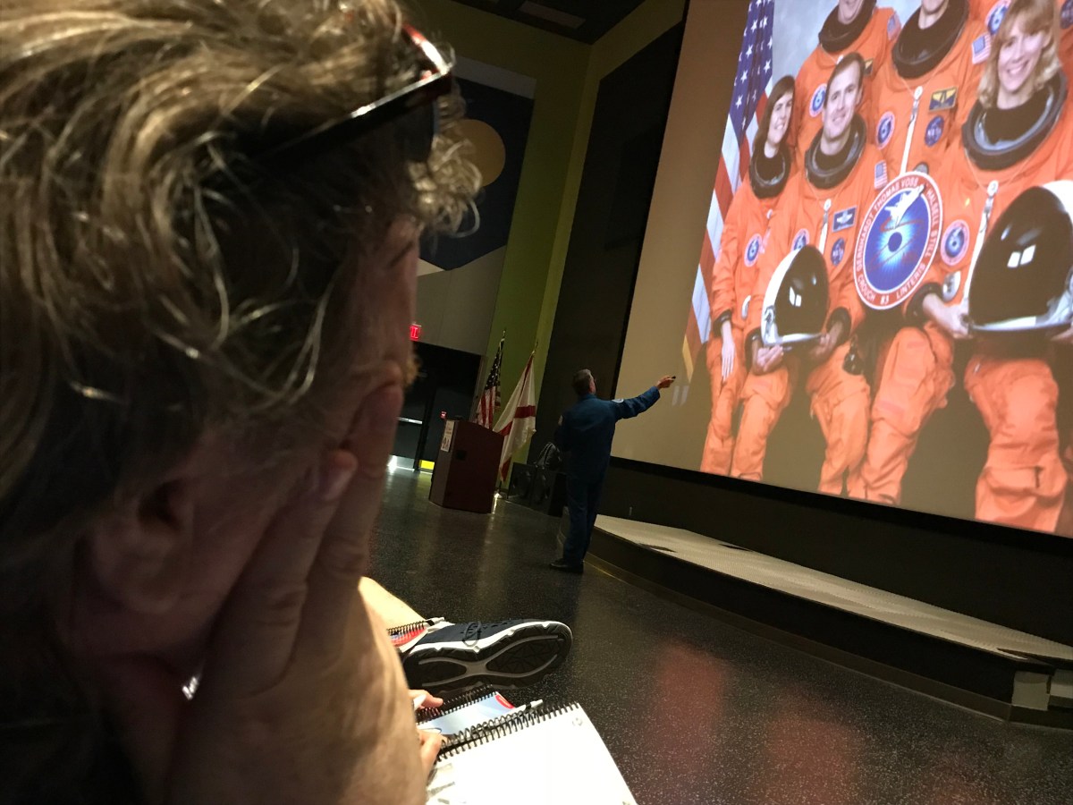 Astronaut Dr. Don Thomas kicks off Space Camp