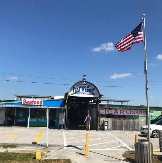 Oldsmar Flea Market entrance